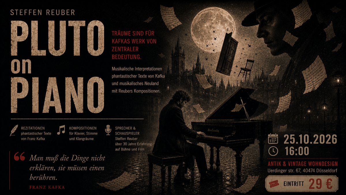 Titelbild der Veranstaltung PLUTO on PIANO