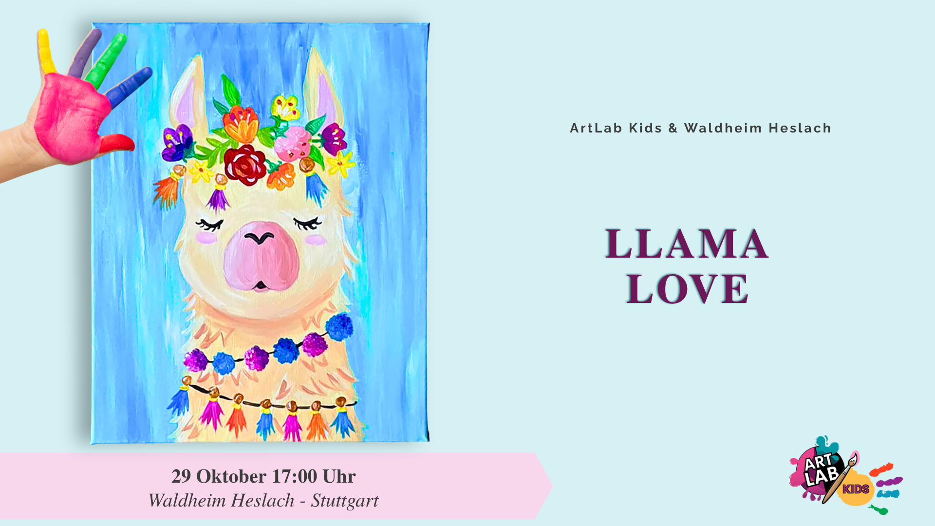 ArtLab Kids & Waldheim Heslach - Llama Love!