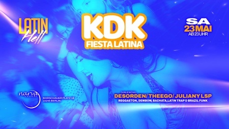 Latin Hell - KDK Special - Latin x Palop / Samstag 23.5. @Narva Lounge