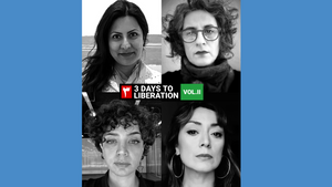 3 Days to Liberation II Echoes of Uprising: Voices Silenced, Voices Rising | Mit: Azadeh Akbari, Firoozeh Farvardin, Farahnaz Sharifi | Moderation: Maryam Palizban