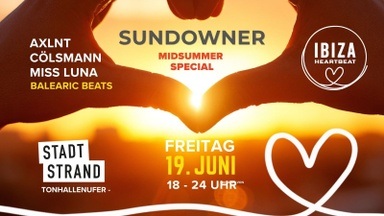 SUNDOWNER - MIDSUMMER SPECIAL BY IBIZA HEARTBEAT