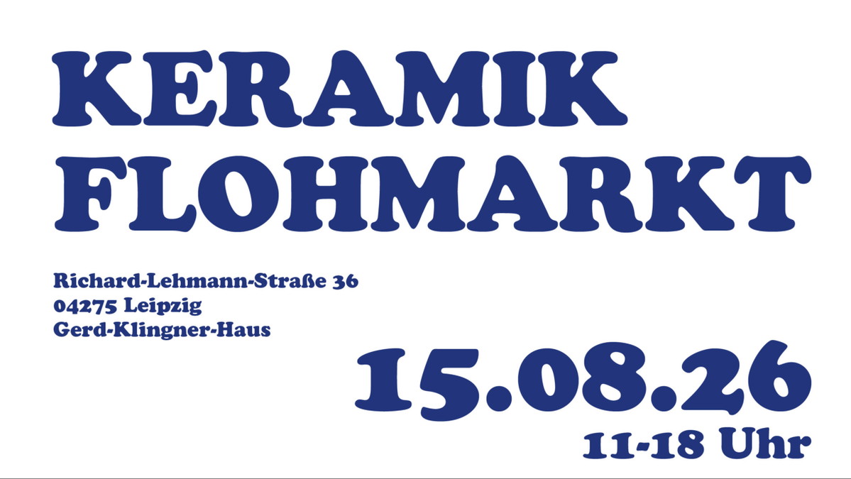 Titelbild der Veranstaltung Keramik Flohmarkt