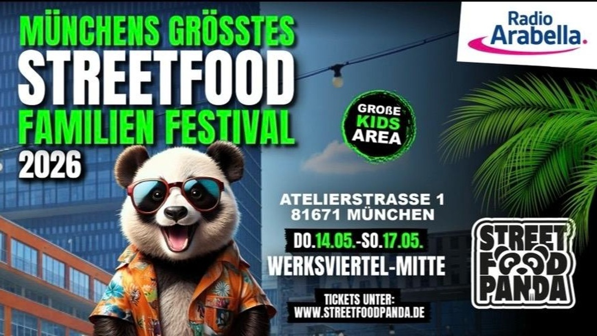 Street Food Panda im Werksviertel-Mitte