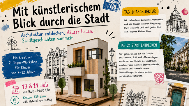 Sommerferien Workshop: Wir erkunden die Großstadt