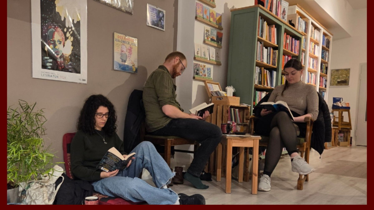 Titelbild der Veranstaltung silent reading | gemeinsames lesen