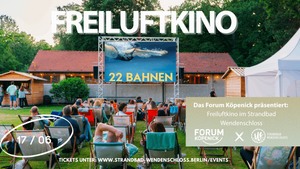 Freiluftkino im Strandbad: 22 Bahnen
