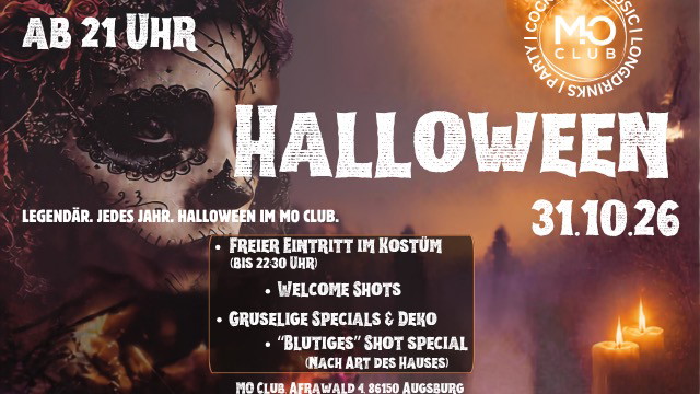 Halloween - Mo Club Augsburg