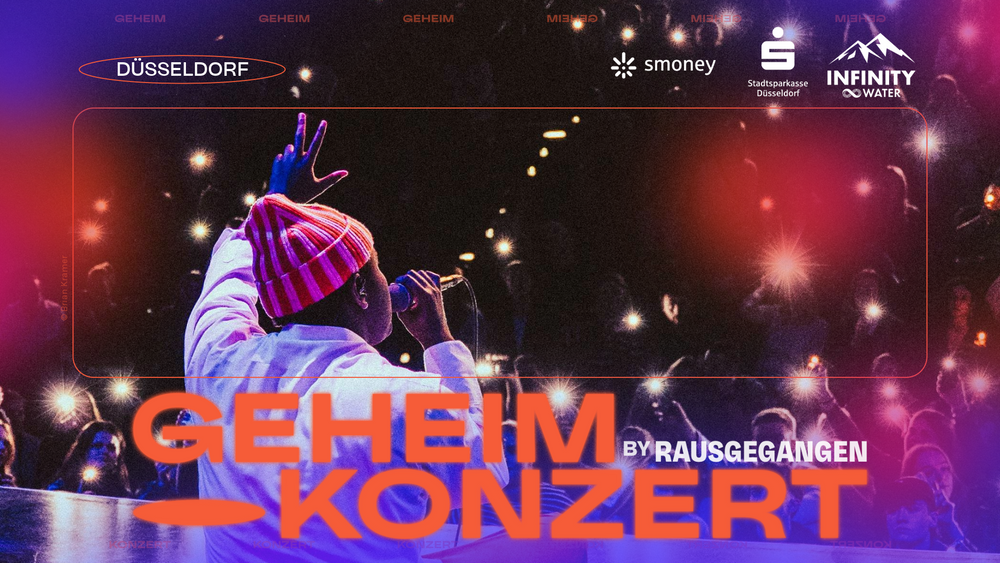 Geheimkonzert Düsseldorf #19 OPEN AIR by Rausgegangen
