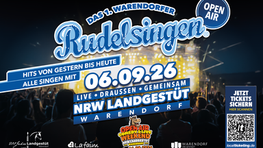 Das 1. Warendorfer Open Air RUDELSINGEN - Das Original mit David Rauterberg & Philip Ritter