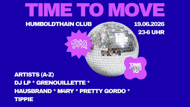 TIME TO MOVE x Groove Therapy