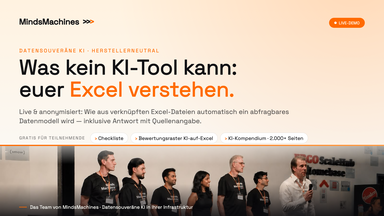 Was kein KI-Tool kann: euer Excel verstehen