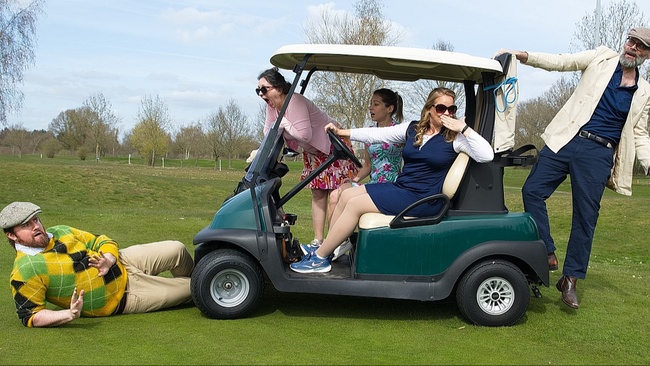 A Fox on the Fairway