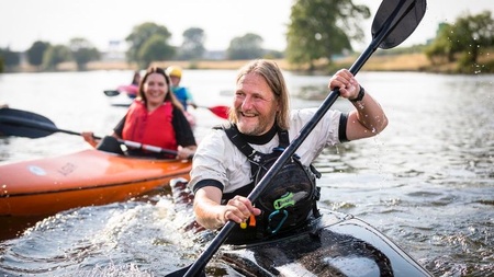 Probepaddeln beim Kanusportverein SPCA e.V.