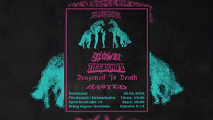 Hardcore Konzert Glower, Tigerknife, Defeaned to Death, Hasted im Heimathafen