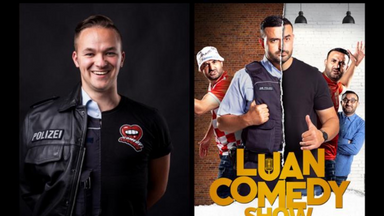 Luan Comedy und Dennis Boyette mit "Die Co(p)medians - Witziger als die Polizei erlaubt"