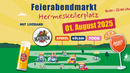 Feierabendmarkt auf dem Hermeskeiler Platz