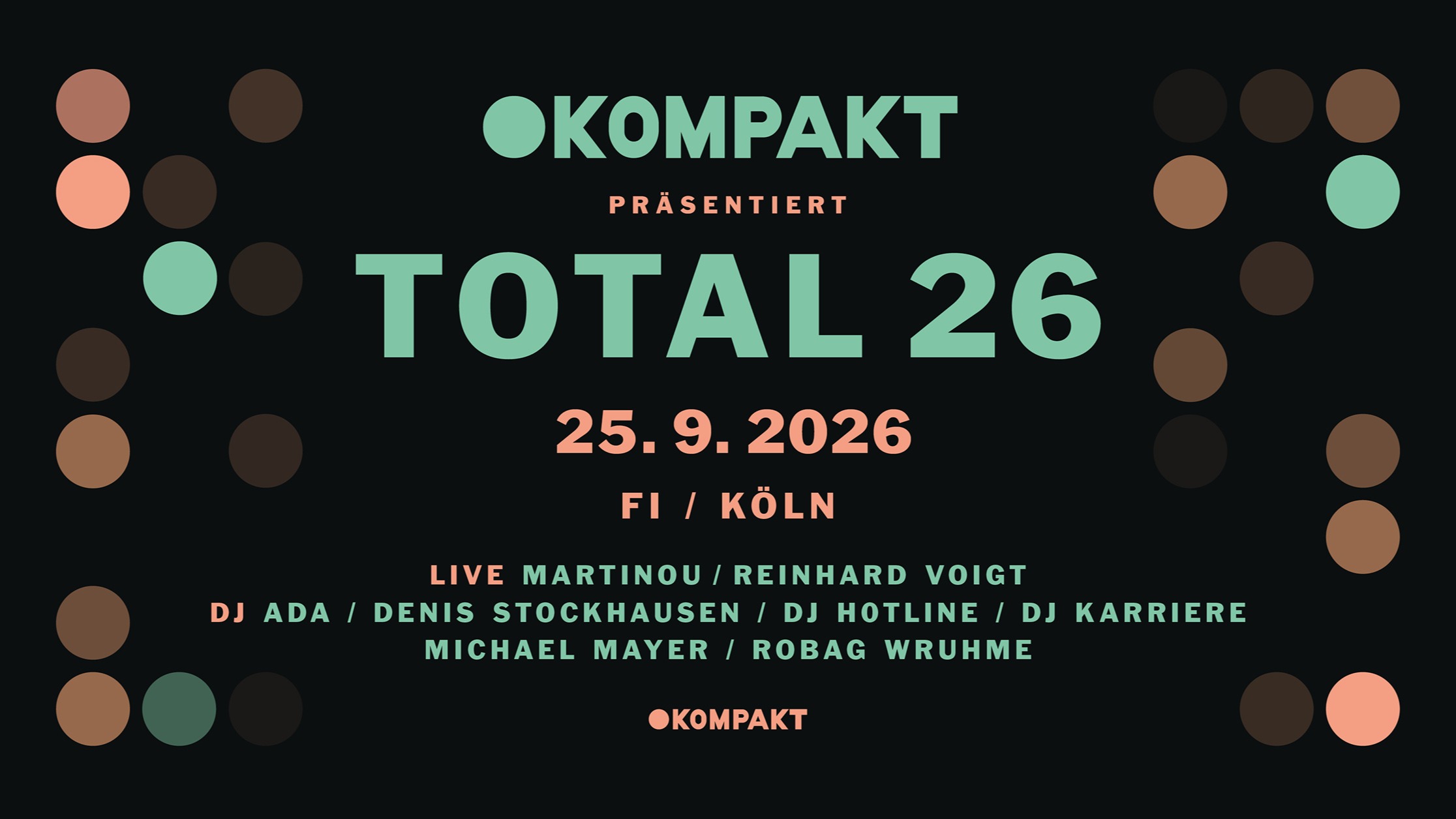 KOMPAKT präsentiert TOTAL 26