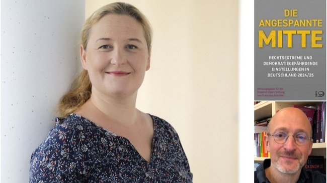 »Die angespannte Mitte« Rechtsextreme und demokratiegefährdende Einstellungen in Deutschland 2024/25.