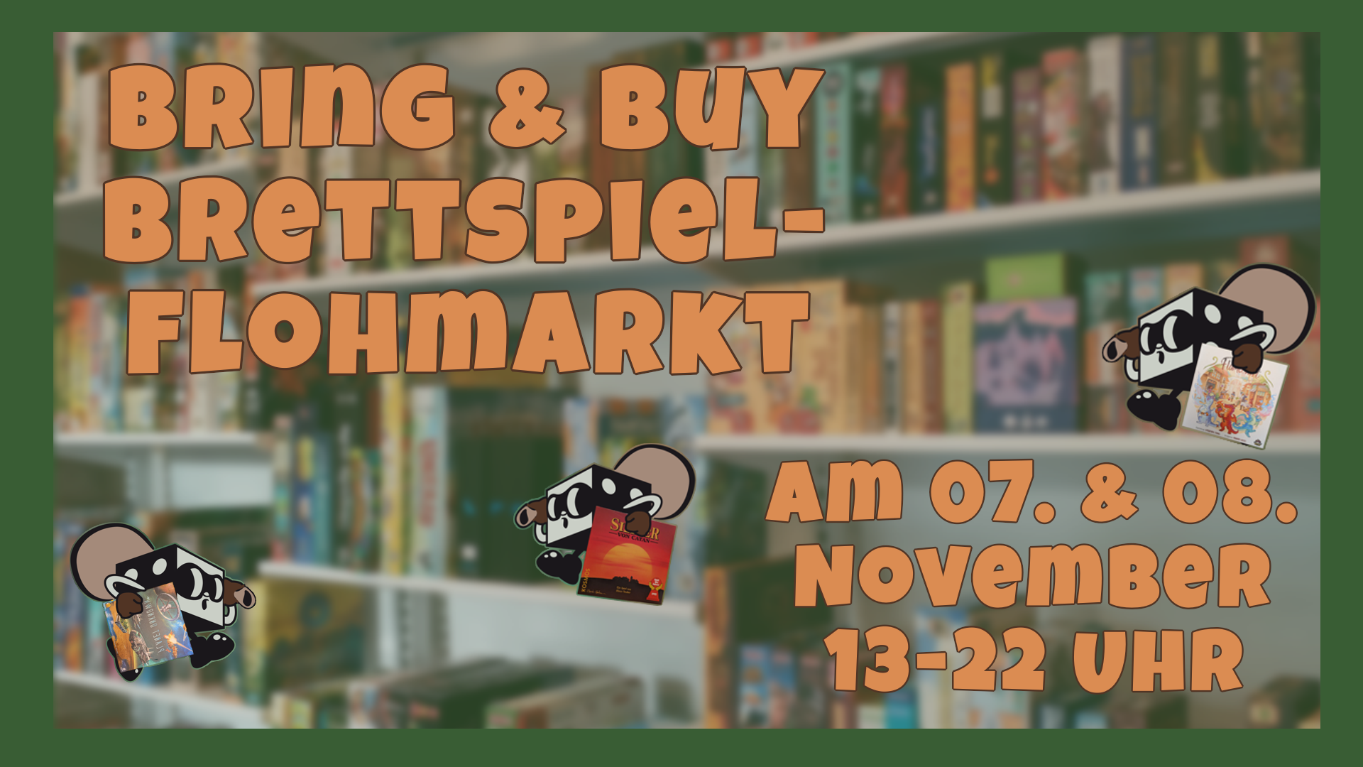 Bring & Buy Brettspielflohmarkt