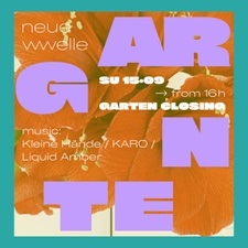 NEUE WELLE GARTEN SUMMER CLOSING