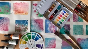 INITIAL MAGIC, Basic Aquarell Workshop