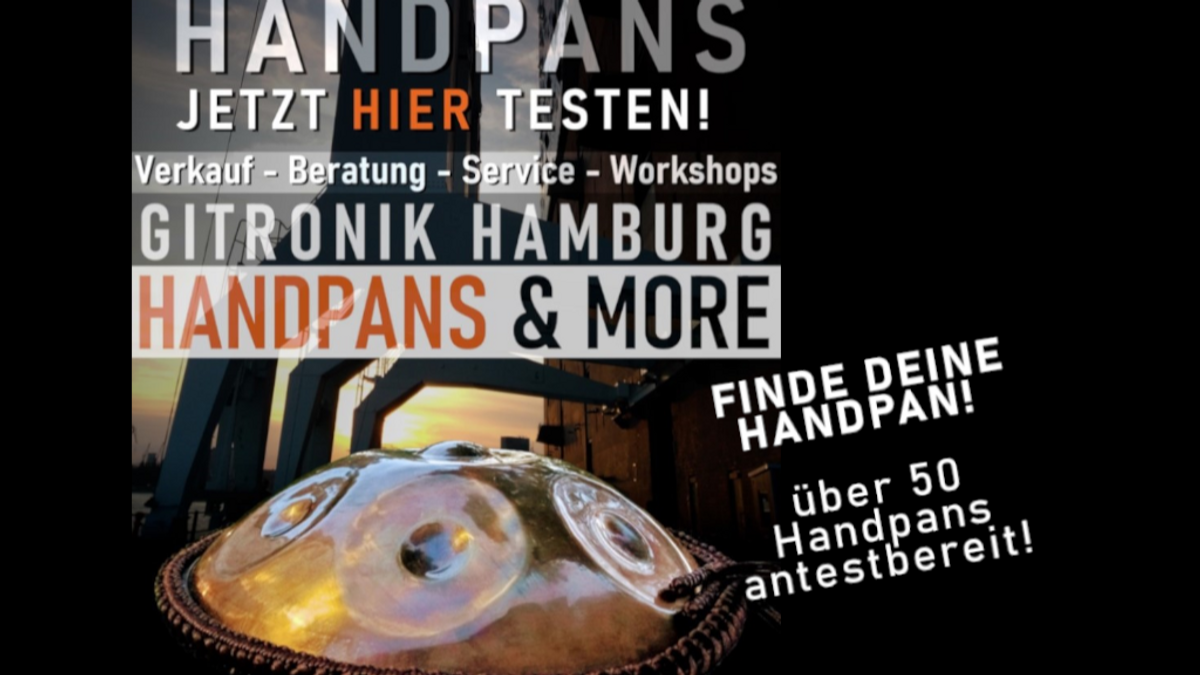 Handpan Workshop & Starthilfe | Lass Dich im HandpanRaum inspirieren!