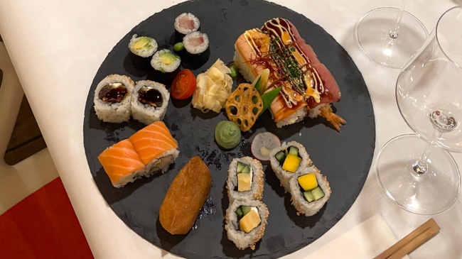 Sushi, Champagner & Co.