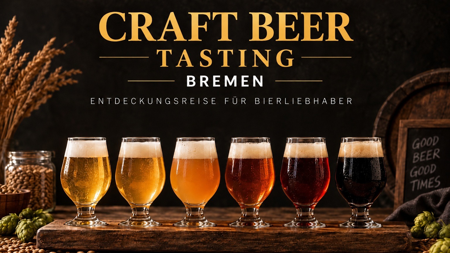 Craft Beer Tasting / Bierverkostung im Heimathaven