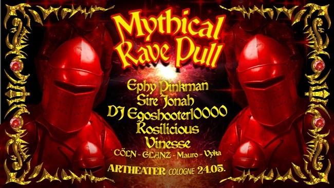 Mythical Rave Pull - Ephy Pinkman x art of urban life x artheater Köln (Pfingstsonntag)
