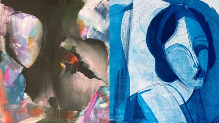 Finissage: &weiter – Grafik & Malerei von Rita & Janek Barwitzki