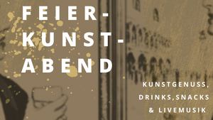 Feier-Kunst-Abend in der Sonderausstellung Löcher und andere Fallen