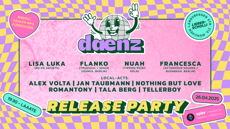daenz Extended Release Party x Mental Health Fundraiser