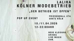 LALIRA KÖLNER MODEBETRIEB POP UP