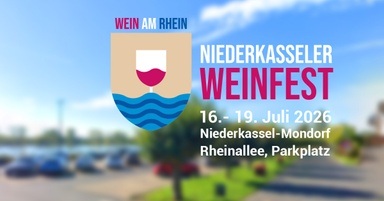 Niederkasseler Weinfest 2026 - Wein am Rhein