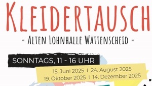 Kleidertauschparty  in der alten Lohnhalle Wattenscheid
