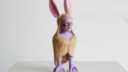 Die kleine Figur (aus Holz)