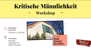 Workshop: Kritische Männlichkeit