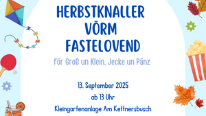 Herbstknaller vörm Fastelovend