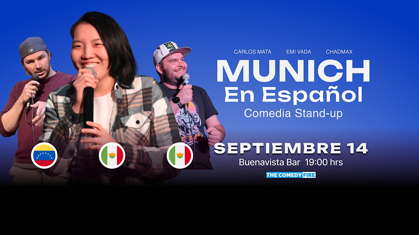 Múnich en Español | Show #21 - Comedia Stand-up de México y Venezuela