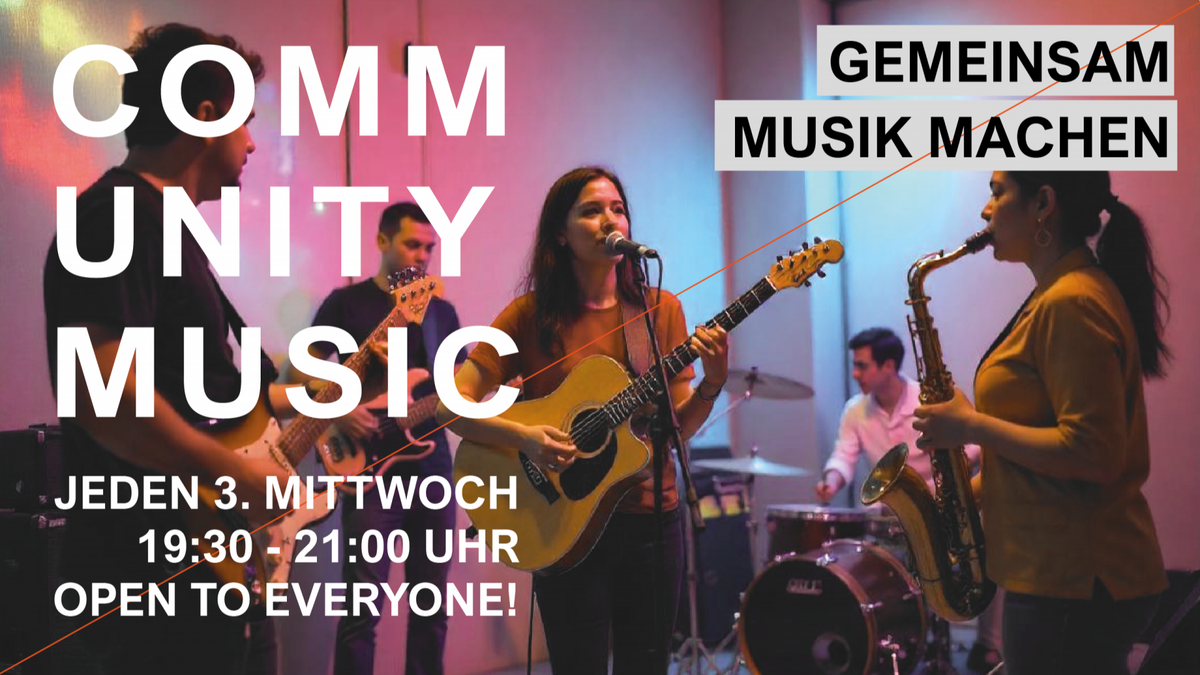 Titelbild der Veranstaltung Community Music
