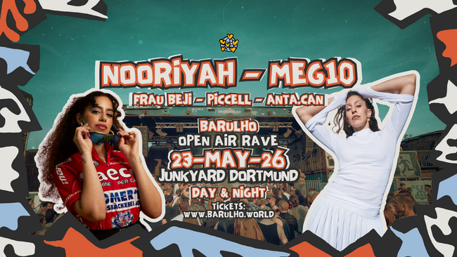 NOORIYAH & MEG10 - BARULHO OPEN AIR RAVE - DAY & NIGHT