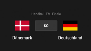Handball EM Finale, Dänemark - Deutschland