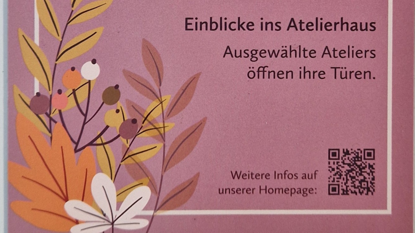 Herbst im Atelierhaus