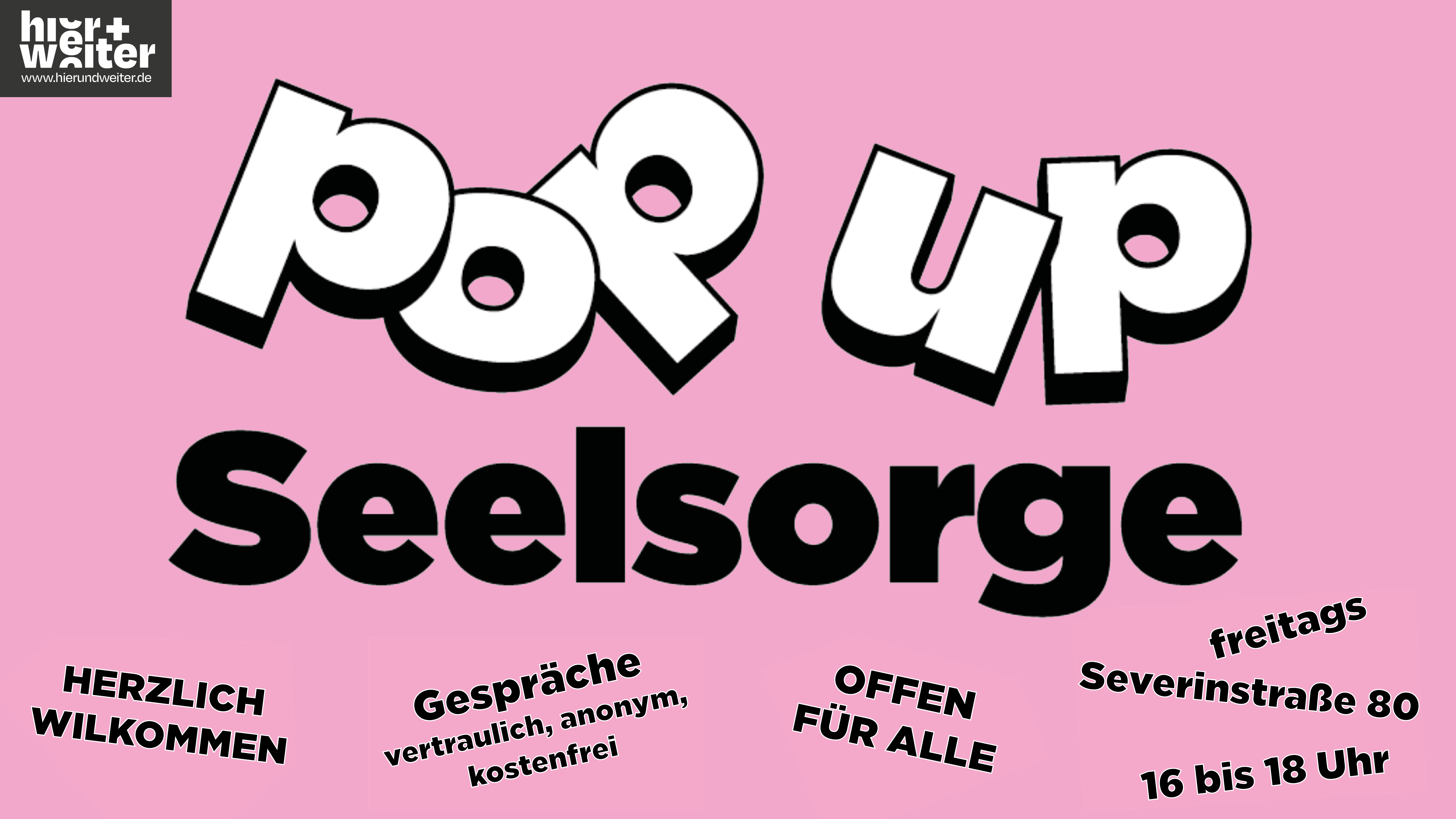 Pop Up Seelsorge