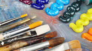 ClubArt: Stillleben  mit Acrylfarben