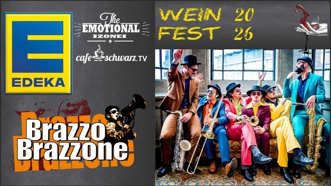 EDEKA Maaß Weinfest 2026 mit BRAZZO BRAZZONE