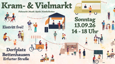 Kram- & Vielmarkt Bettenhausen 2026