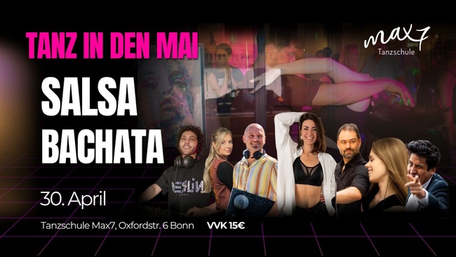 Tanz in den Mai - Salsa Cubana, Salsa New York & Bachata