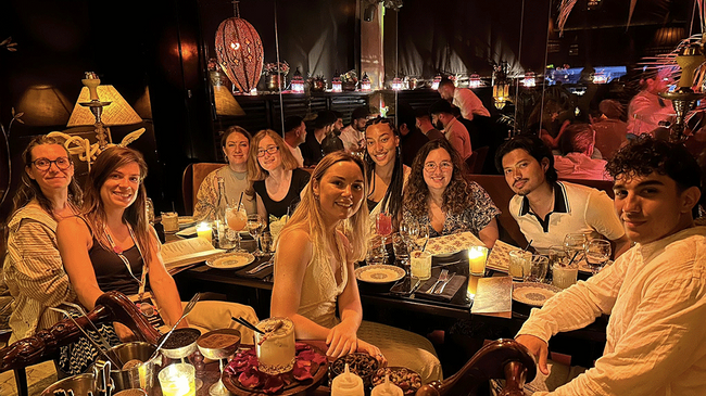 Dinner & New Friends