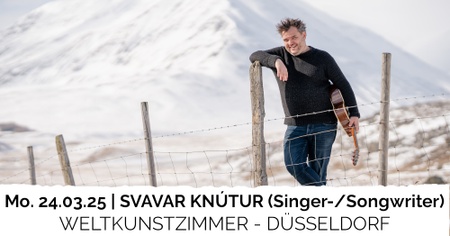 SVAVAR KNÚTUR (Singer-Songwriter)